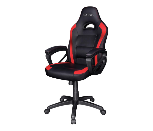 TRUST Krzesło komputerowe GXT701R RYON czerwone 24218 - 1071629 - zdjęcie